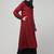 Women abaya Burqa Dress Double color Sided pocket