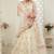 Soft premium Net Lehenga Off white  Color With Embroidery Work, Stone work