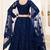 Soft premium Net Lehenga Blue Color With Embroidery Work, Stone work