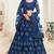 Soft premium Net Lehenga Blue Color With Embroidery Work, Stone work
