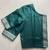 green soft art silk banarasi jacuard work designer party wear saree with unstitched blouse piece