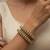 Kundan polki bangle set