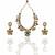 Royal navratna kundan statement set (necklace & earrings)