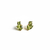 Peridot duo cluster studs( gem stone and 925 silver jewellery)