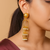 Gold aurora earrings