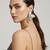 Silver look at me bloom earrings