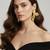 Gold look at me bloom earrings