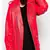 men's red genuine lambskin leather classic motorcycle jacket