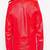 Men's motorcycle leather jacket genuine lambskin leather red biker