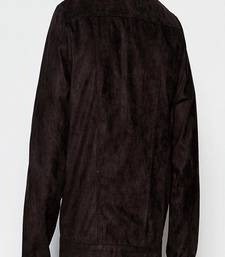 Men's motorcycle leather jacket genuine lambskin black suede leather bomber jacket