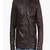 Men's brown genuine lambskin leather jacket modern fashion outfit jacket-l74