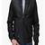 Men's black genuine lambskin leather jacket modern fashion outfit jacket-l78