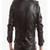 Men's black genuine lambskin leather jacket modern fashion outfit leather jacket-l82