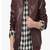 Men's brown genuine lambskin leather jacket modern fashion outfit leather jacket-l85