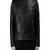 Men's black genuine lambskin leather jacket modern fashion outfit leather jacket-l92