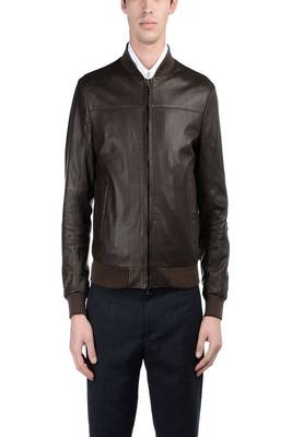 men's black lambskin leather jacket classic zip up style special 1