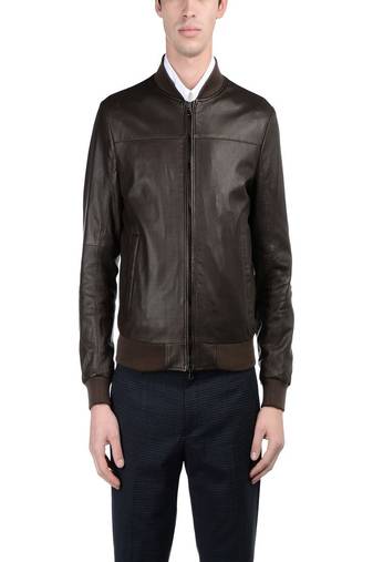 men's black lambskin leather jacket classic zip up style special
