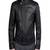 Men's black genuine lambskin leather jacket modern fashion outfit leather jacket-l98