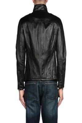 men's black lambskin leather jacket classic zip up style pro 2