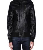 men's black lambskin leather jacket classic zip up style ultimate
