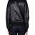 Men's black genuine lambskin leather jacket modern fashion outfit leather jacket-l106