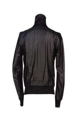 men's black lambskin leather jacket classic zip up style advanced 2