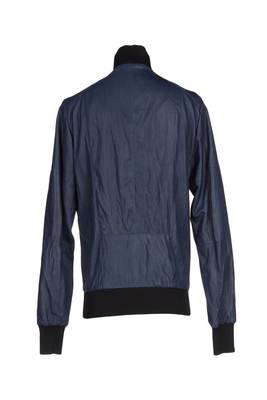 men's navy blue lambskin leather jacket classic zip up style modern 2