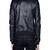 Men's navy blue genuine lambskin leather jacket modern fashion outfit leather jacket-l116