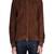 Men's brown suede genuine lambskin leather jacket modern fashion outfit leather jacket-l119