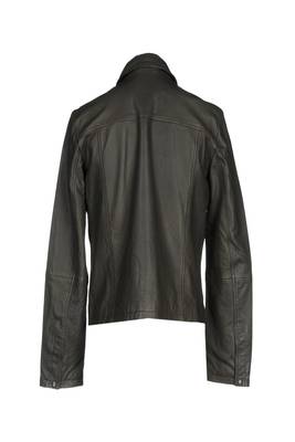 men's black lambskin leather jacket classic zip up style premium modern 2
