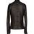 Men's black genuine lambskin leather jacket modern fashion outfit leather jacket-l121