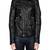 Men's black genuine lambskin leather jacket modern fashion outfit leather jacket-l122
