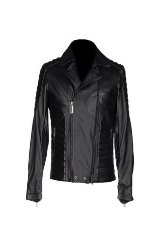 Men's black genuine lambskin leather jacket modern fashion outfit leather jacket-l123
