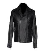 men's black lambskin leather jacket classic zip up style premium genuine