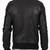 Men's black genuine lambskin leather motorcycle jacket slim fit designer men biker jacket-l141