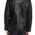 Men's black genuine lambskin leather motorcycle jacket slim fit designer men biker jacket-l163