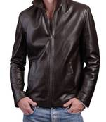 men's black lambskin leather biker jacket classic moto zip style ultimate