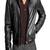 Men's brown genuine lambskin leather motorcycle jacket slim fit designer men biker jacket-l174