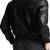 Men's black genuine lambskin leather motorcycle jacket slim fit designer men biker jacket-l185