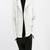 Men's white genuine lambskin leather motorcycle jacket slim fit designer men biker jacket-l193