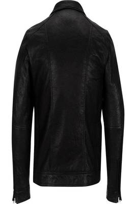 men's black lambskin leather biker jacket classic moto zip style premium unique 2