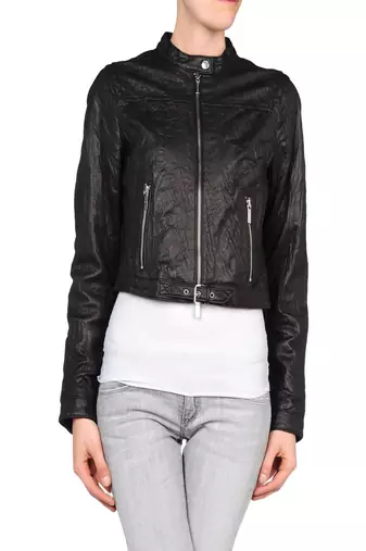 Women's 100% lambskin leather jacket motorcycle napa leather jacket-lc-71