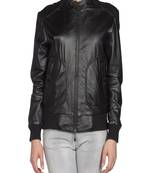 women's black napa leather biker jacket classic moto zip style exclusive