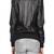Women's 100% lambskin black leather jacket motorcycle napa leather jacket-lc77