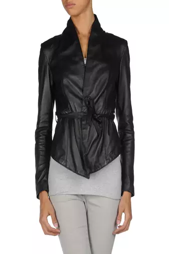 Women's 100% lambskin black leather jacket motorcycle napa leather jacket-lc80