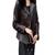 Women's 100% lambskin black leather jacket motorcycle napa leather jacket-lc80