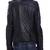 Women's 100% lambskin black leather jacket motorcycle napa leather jacket-lc82