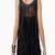 Women's 100% lambskin black leather fringe halter top black leather tassel top-lc85