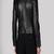 Women's 100% lambskin black leather jacket motorcycle napa leather jacket-lc86