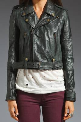 women's black napa leather biker jacket classic moto zip style classic 1